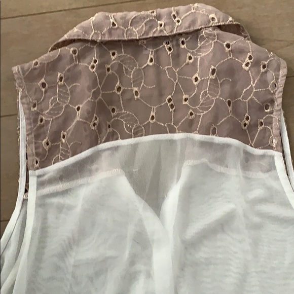 Sleeveless blouse - Picture 3 of 4